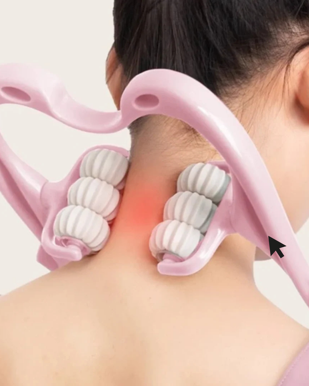 Masajeador De Cuello Con Rodillo