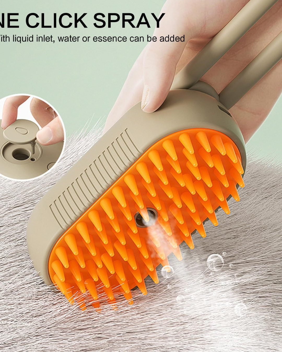 Cepillo a Vapor 3 en 1 + Rodillo Quita Pelos”