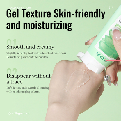Gel exfoliante de aloe vera 100 ml