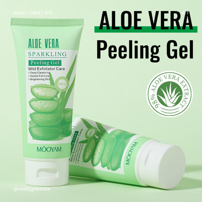 Gel exfoliante de aloe vera 100 ml