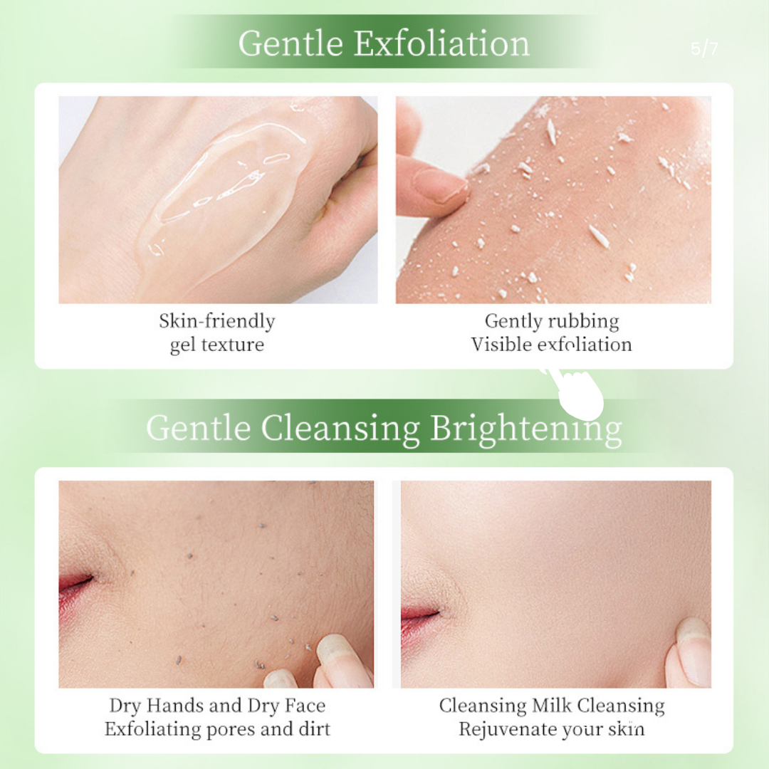 Gel exfoliante de aloe vera 100 ml