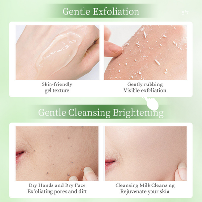 Gel exfoliante de aloe vera 100 ml